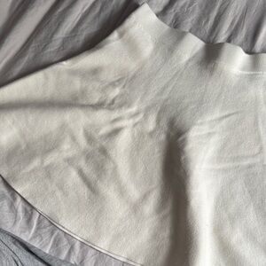 H&M White Mini Skirt